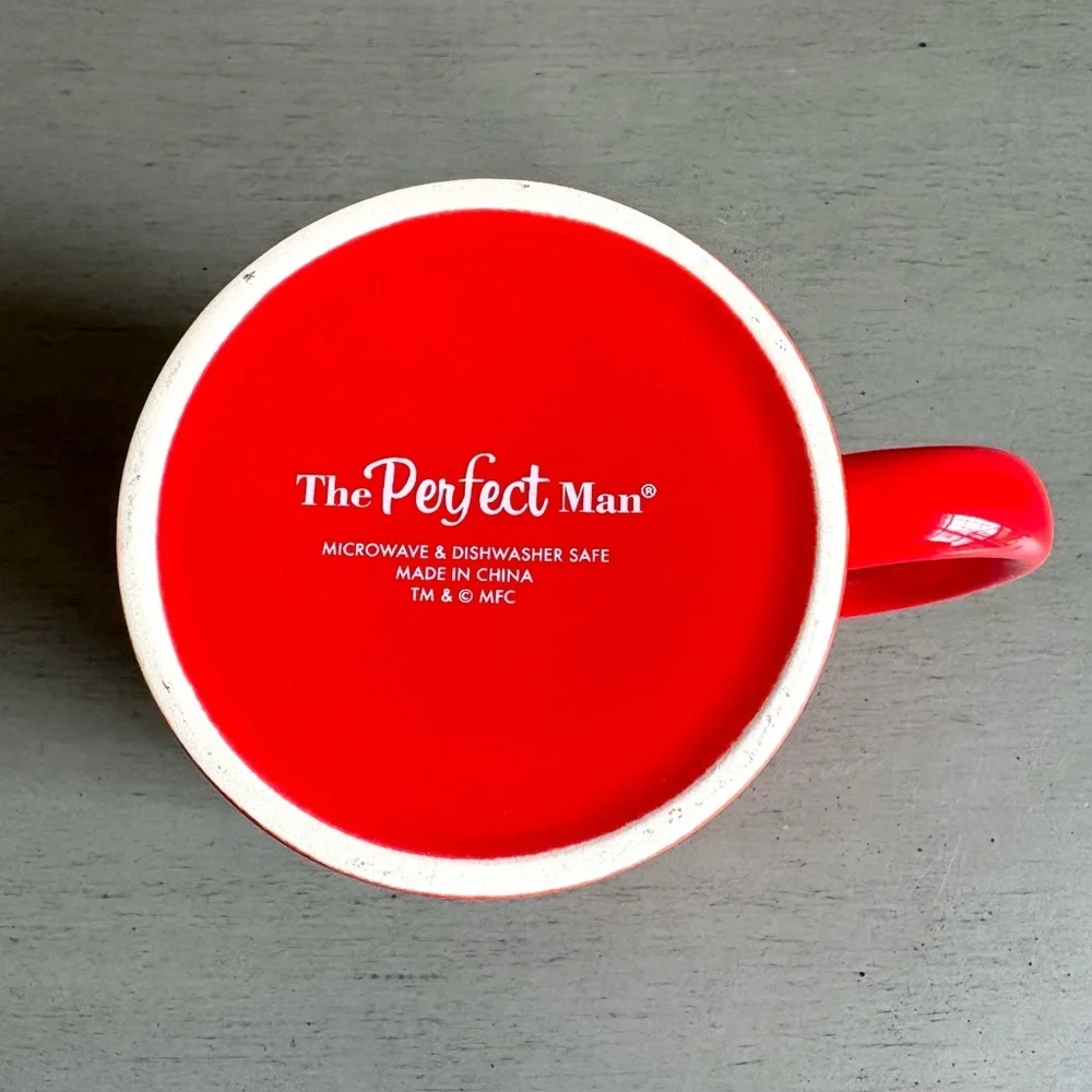 Naughty Nice I Can Explain Red Coffee Mug Good Humor -The Perfect Man Holiday